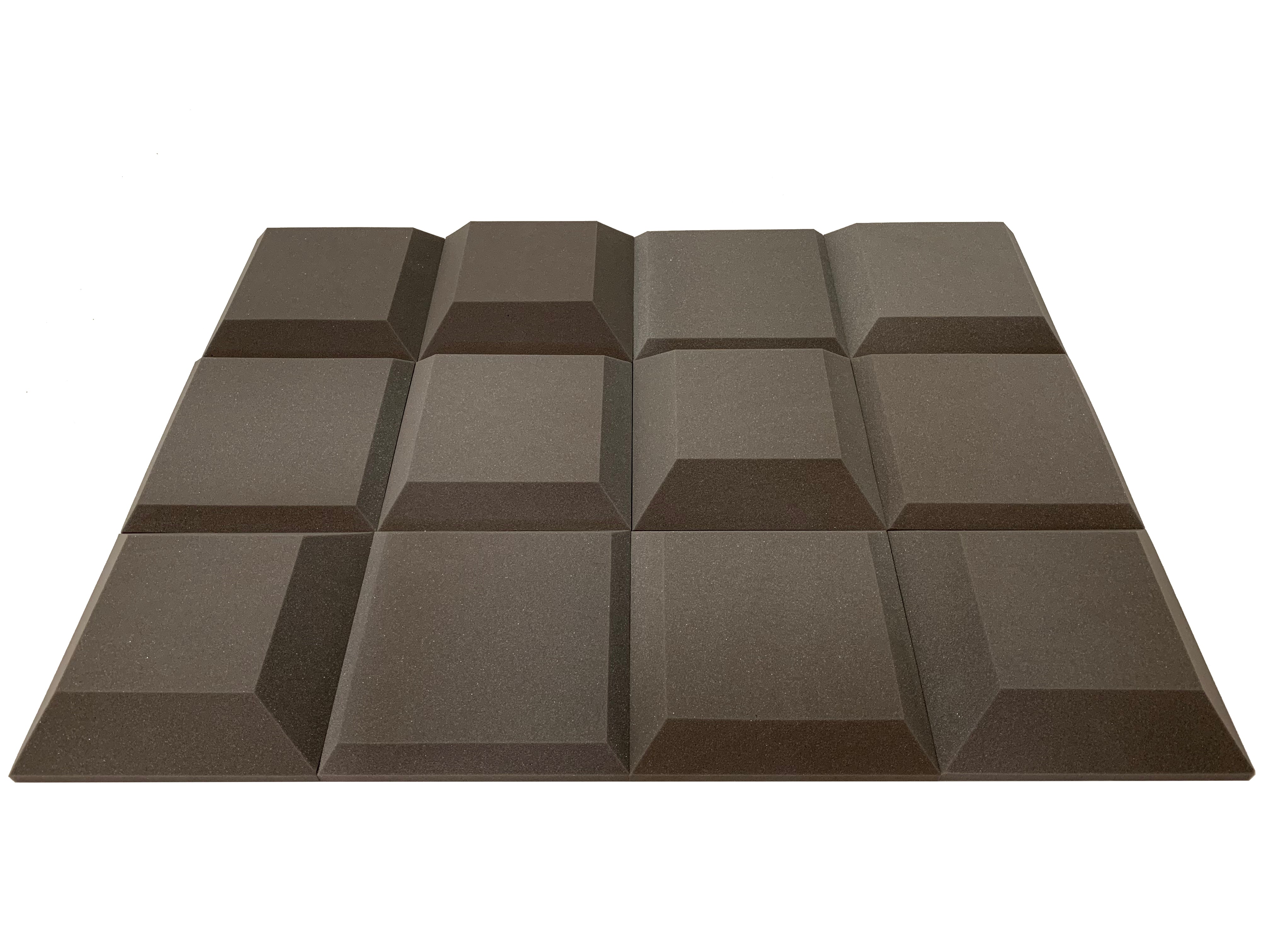 Tegular 2" Acoustic Studio Foam Tile Pack - 24 dalles, couverture de 3,48 m²-18