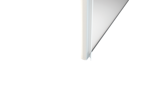 Norsound VN Slide Retro Fit Glass Door Edge Seal