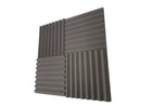 Advanced Acoustics 12" Wedge Acoustic Studio Foam Tile Pack