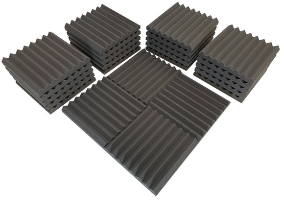 Advanced Acoustics 12" Wedge Acoustic Studio Foam Tile Pack