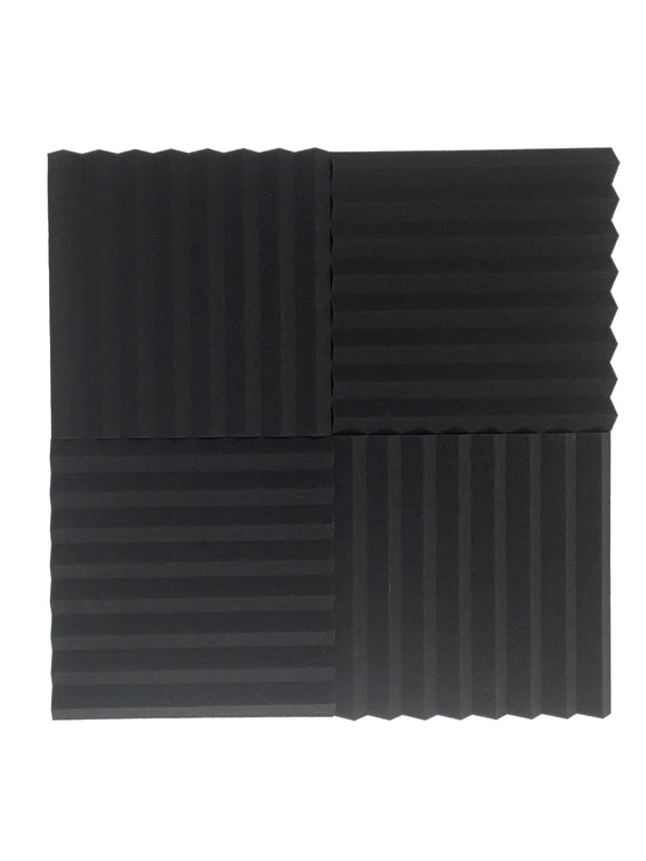 Advanced Acoustics 12" Wedge Acoustic Studio Foam Tile Pack