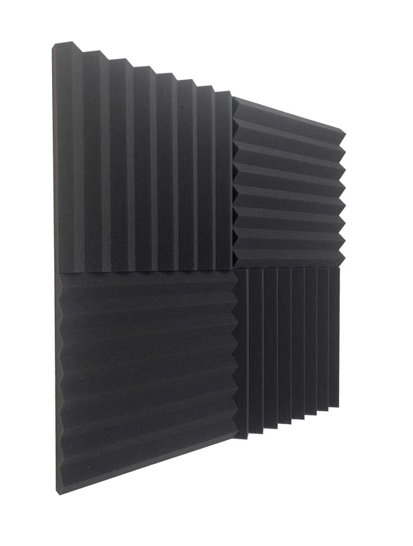 Advanced Acoustics 12" Wedge Acoustic Studio Foam Tile Pack