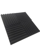 Advanced Acoustics 12" Wedge Acoustic Studio Foam Tile Pack