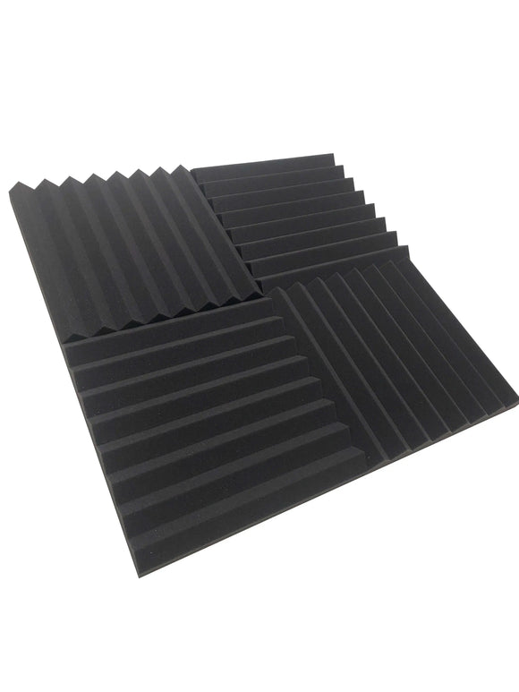 Advanced Acoustics 12" Wedge Acoustic Studio Foam Tile Pack
