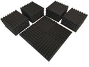Advanced Acoustics 12" Wedge Acoustic Studio Foam Tile Pack