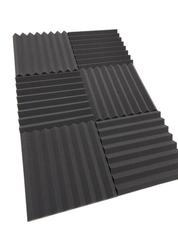 Advanced Acoustics 12" Wedge Acoustic Studio Foam Tile Pack