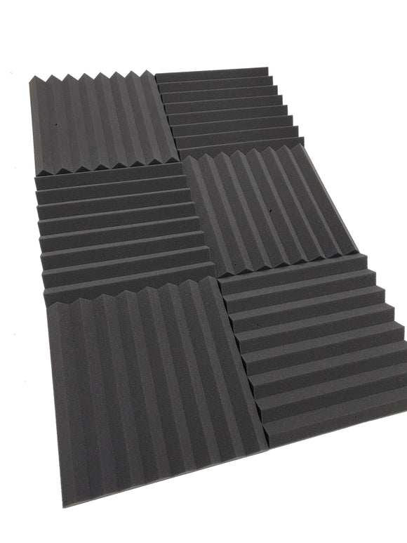 Advanced Acoustics 12" Wedge Acoustic Studio Foam Tile Pack
