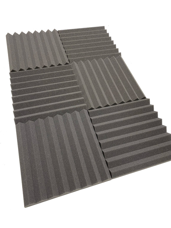 Advanced Acoustics 12" Wedge Acoustic Studio Foam Tile Pack