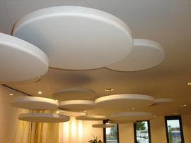 Cloud9 60cm Ceiling Mounted Acoustic Panel - 0