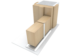 Norsound NOR510 Meeting Stile Acoustic Door Seal