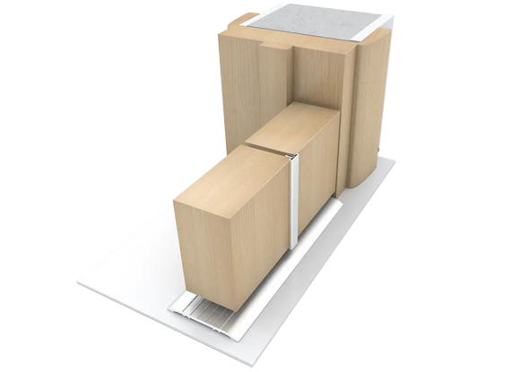 Norsound NOR510 Meeting Stile Acoustic Door Seal