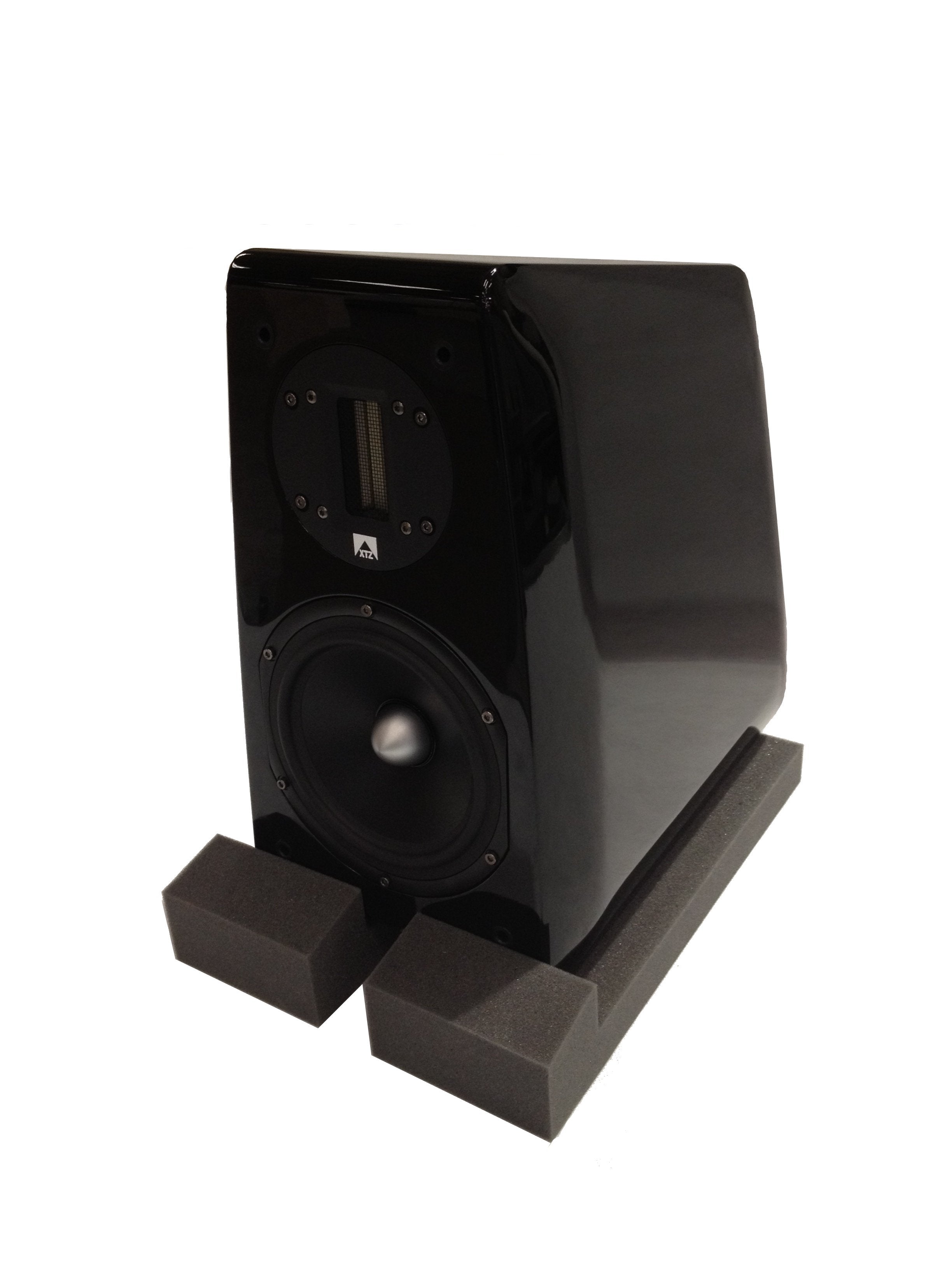 A.M.I PRO Speaker Isolation Pads Studio Foam SLOPED - Advanced Acoustics