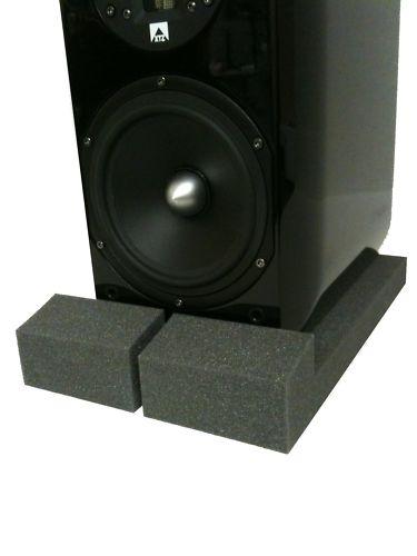 A.M.I PRO Speaker Isolation Pads Studio Foam SLOPED - Advanced Acoustics