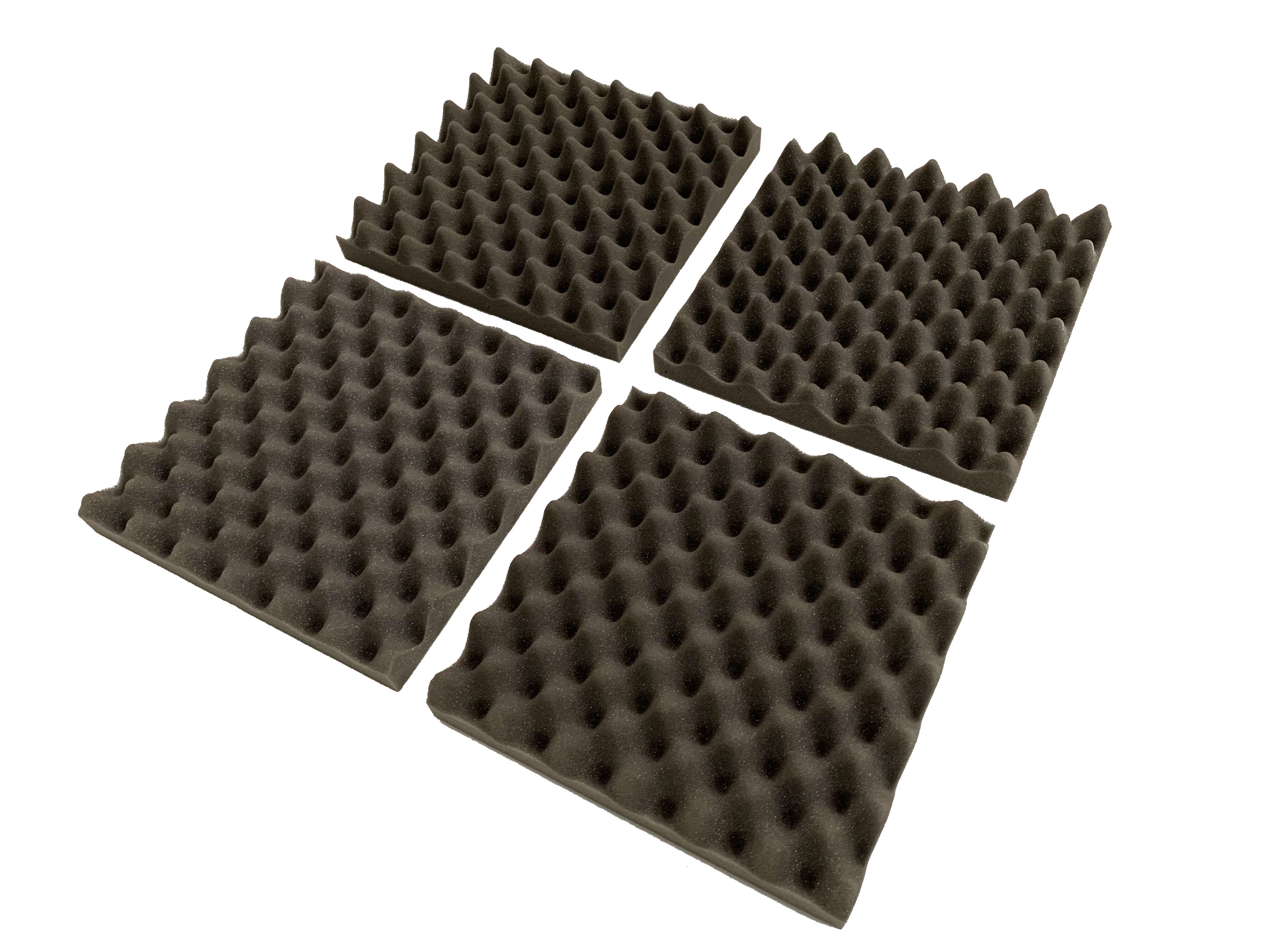 F . A . T . 12" Acoustic Studio Foam Tile Pack – 24 Tiles, 2.2qm Coverage - 0