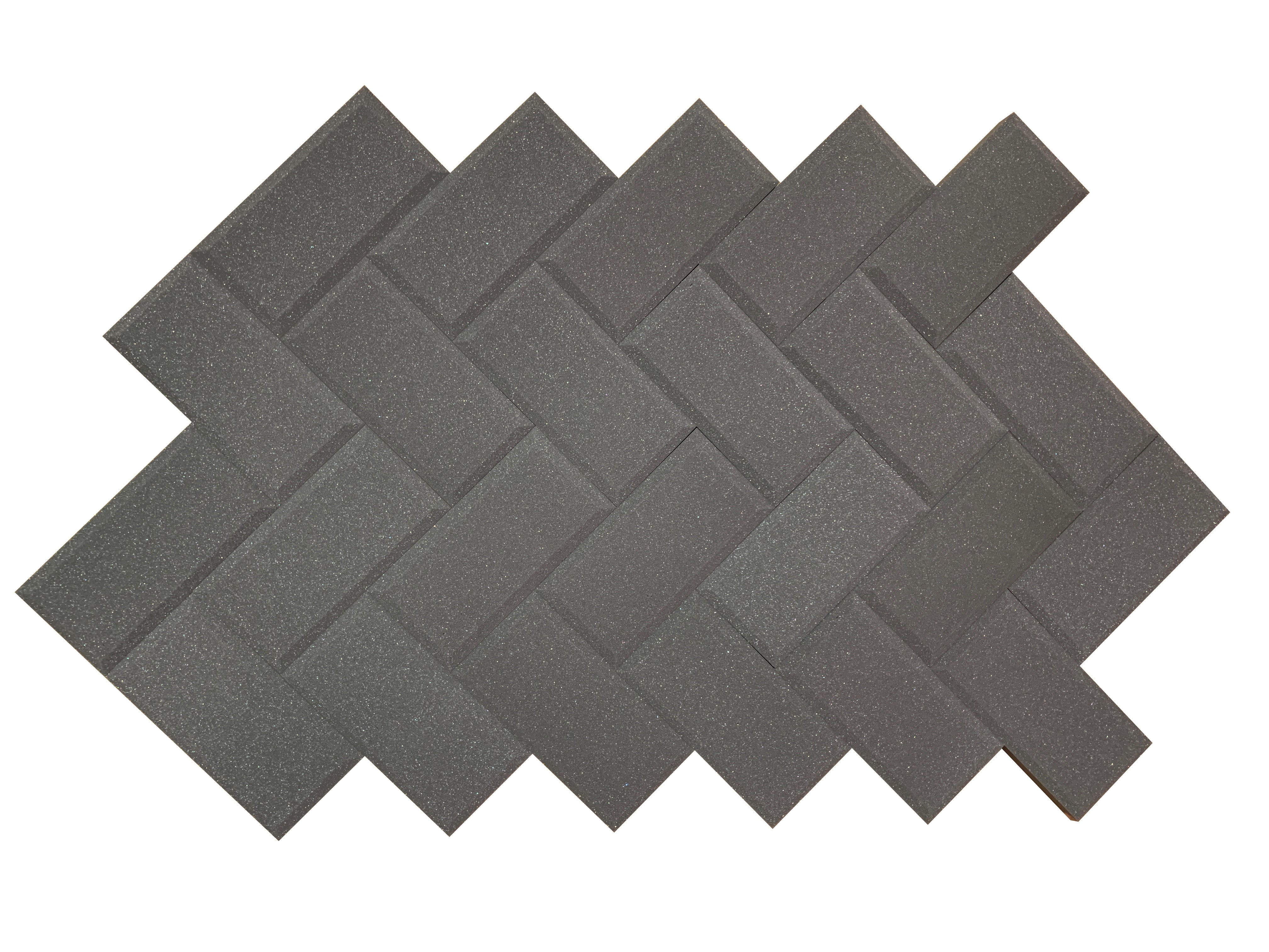 Subway Acoustic Studio Foam Tile Pack – 24 Fliesen, 1,1 m² Abdeckung-5