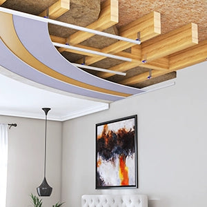 MuteClip Channel Acoustic Isolation Resilient Bar System