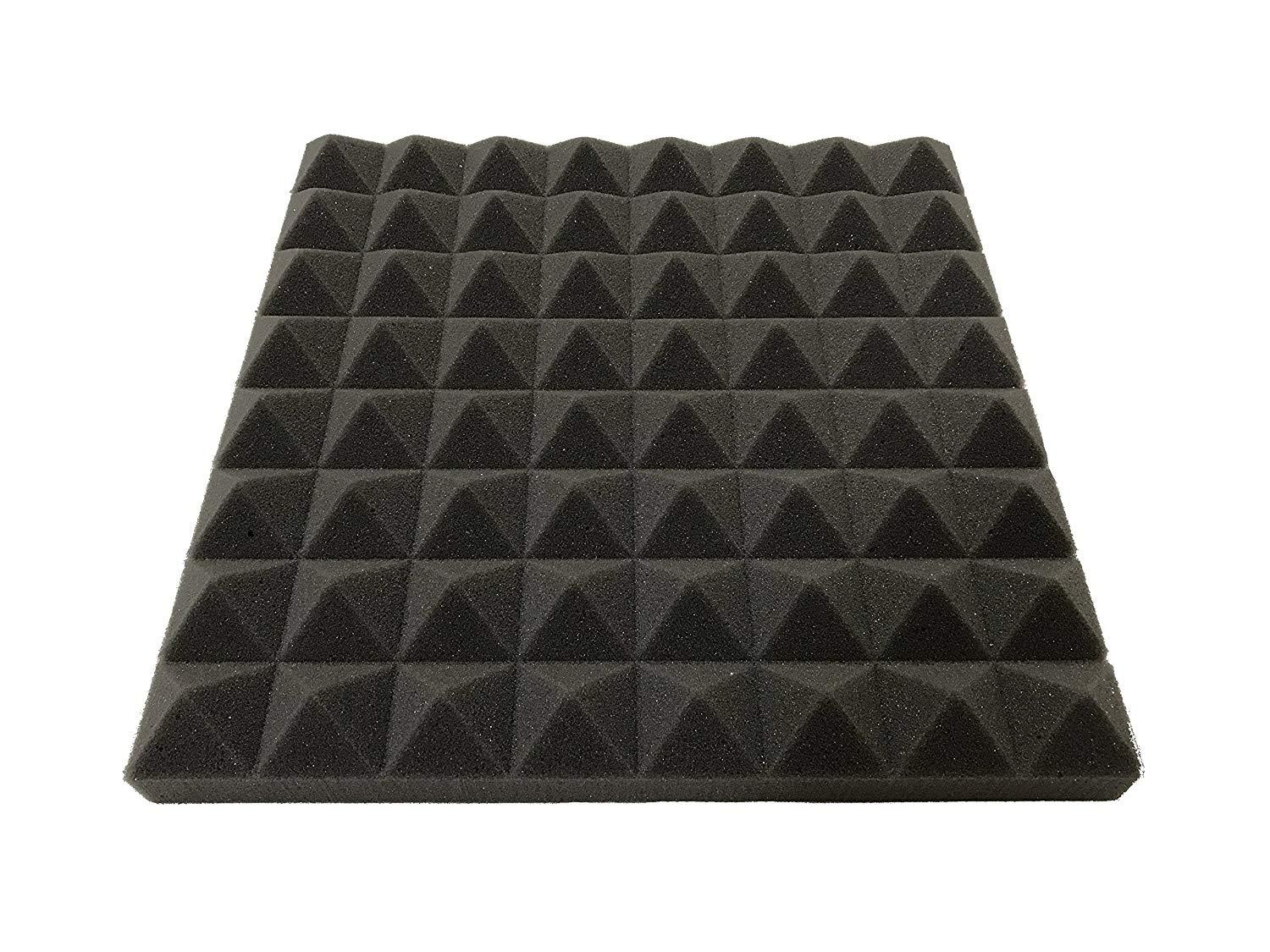 Pyramid 12" Acoustic Studio Foam Tile Pack - Advanced Acoustics