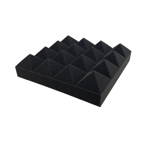 Pyramid PRO 12" Acoustic Studio Foam Tile Pack – 24 Tiles, 2.2qm Coverage