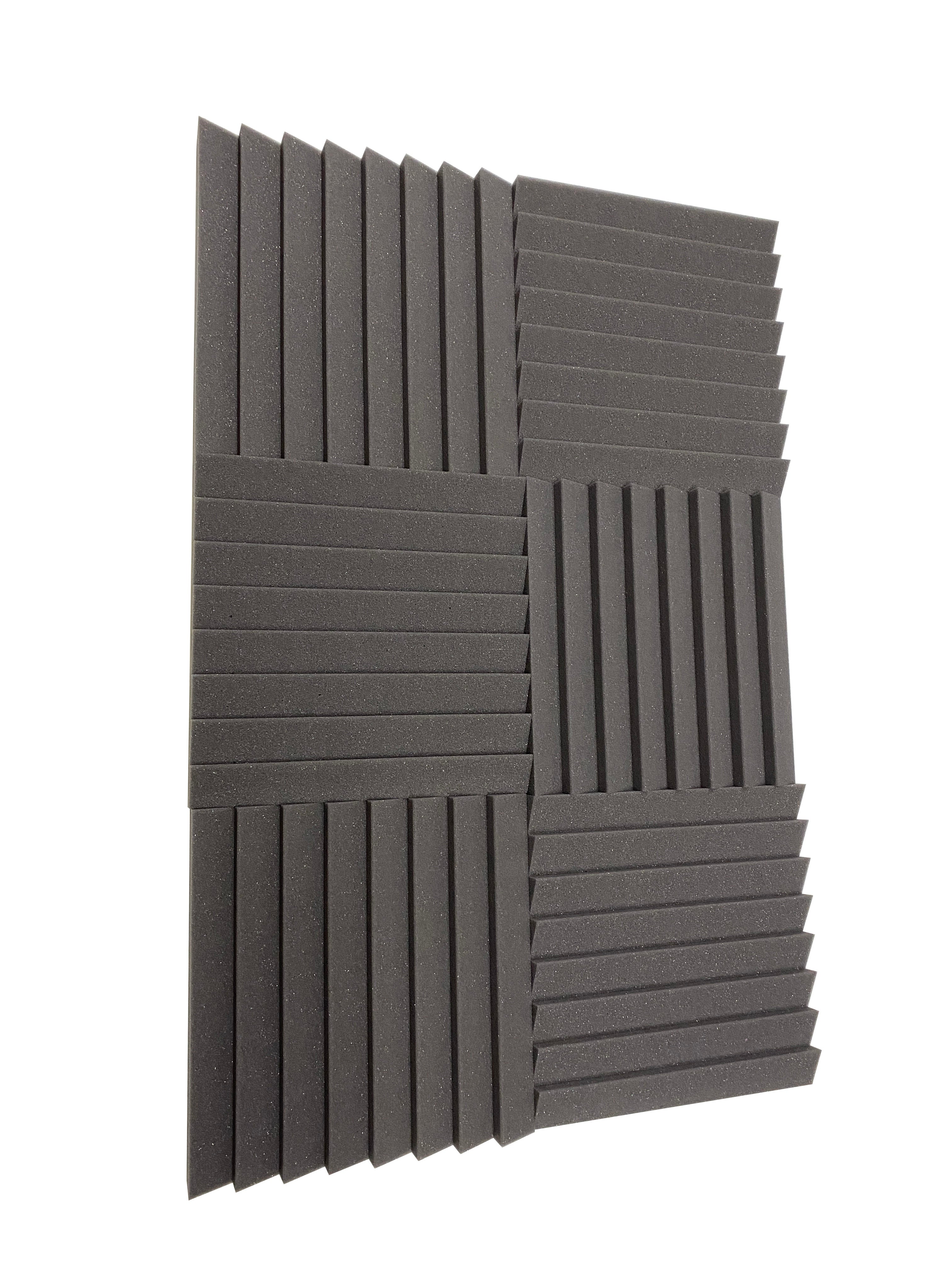 Kaufen mittelgrau Sawtooth 12&quot; Acoustic Studio Foam Tile Pack – 24 Tiles, 2.2qm Coverage