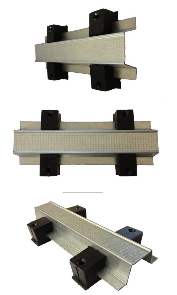 SoundSense Isolation System - Wall / Ceiling Isolation Bar - Advanced Acoustics