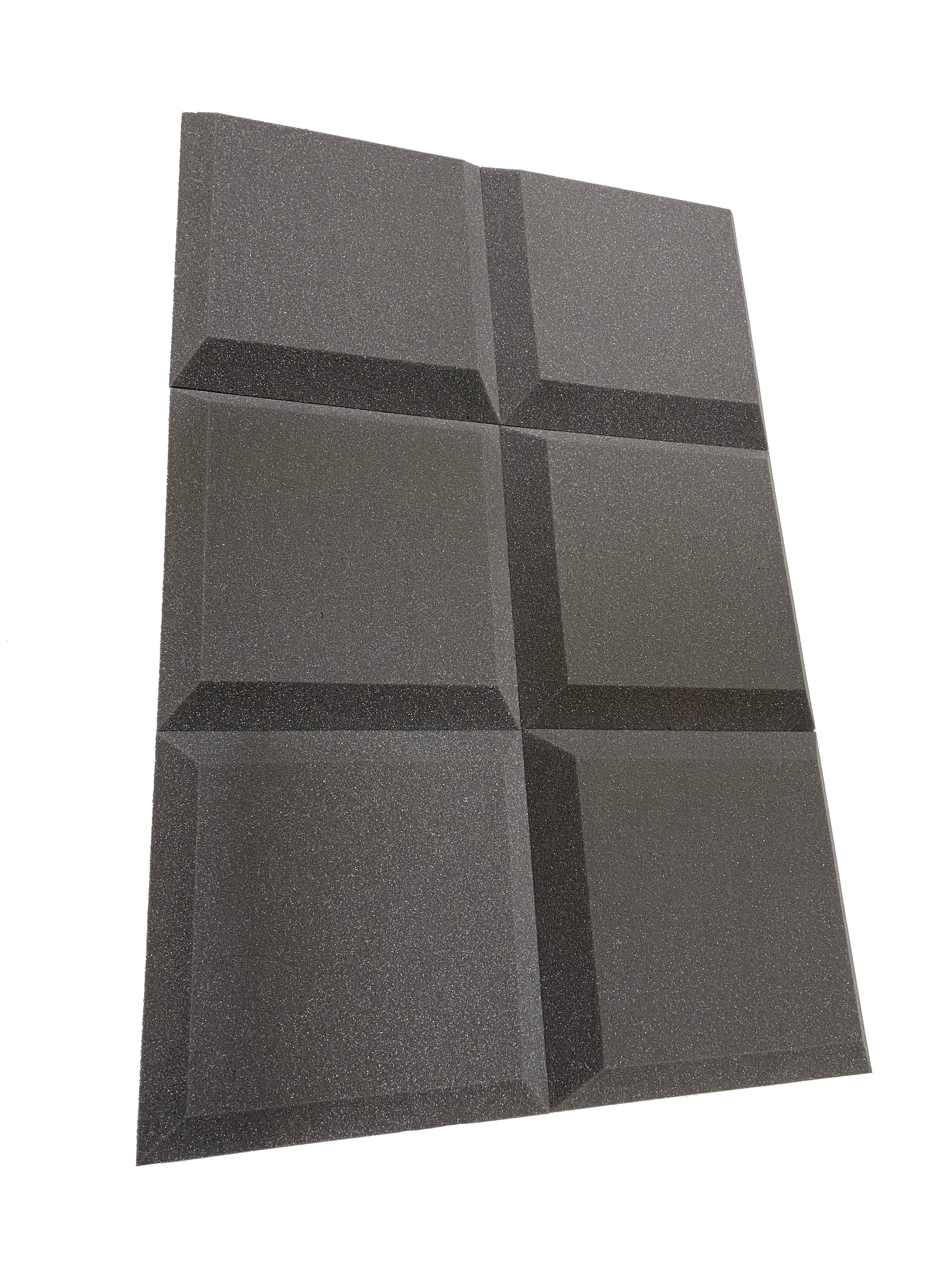 Tegular 12" Acoustic Studio Foam Tile Pack – 12 Tiles, 1.1qm Coverage