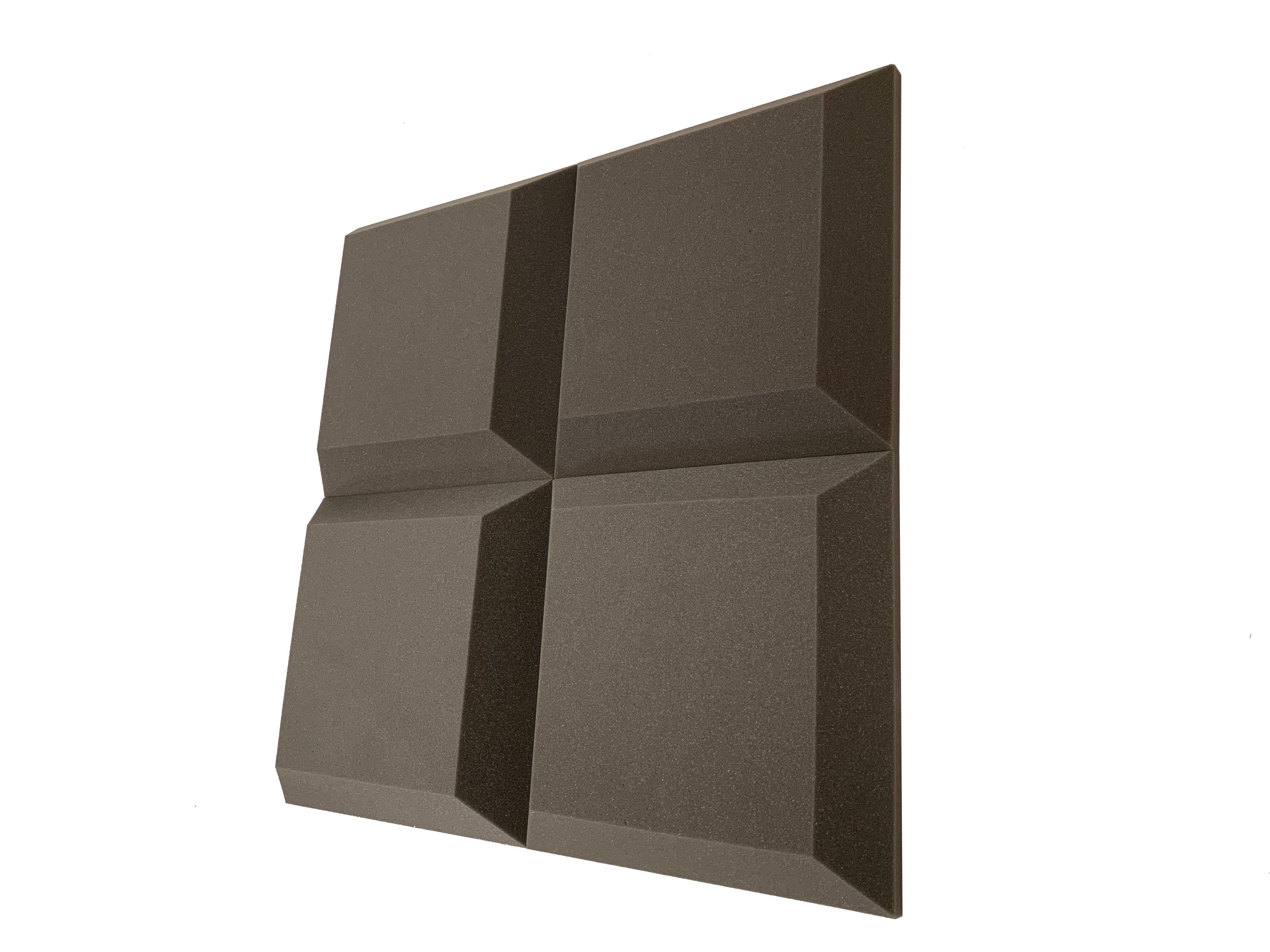 Tegular 2" Acoustic Studio Foam Tile Pack - 24 dalles, couverture de 3,48 m²