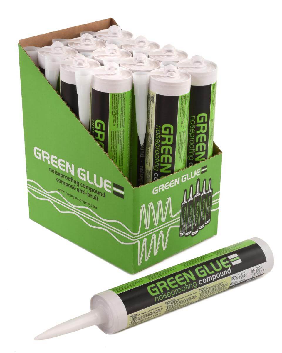 Green Glue Noiseproofing Compound, Carton of 12